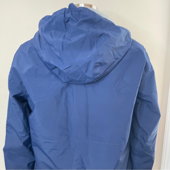 SPORT-TEK Unisex Foolish Heart Farm Navy Insulated All-Weather Hooded Jacket - Picture 7 of 13